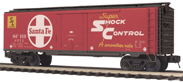 MTH 20-94101 O Gauge Santa Fe 40' Reefer Car #6572 LN/Box