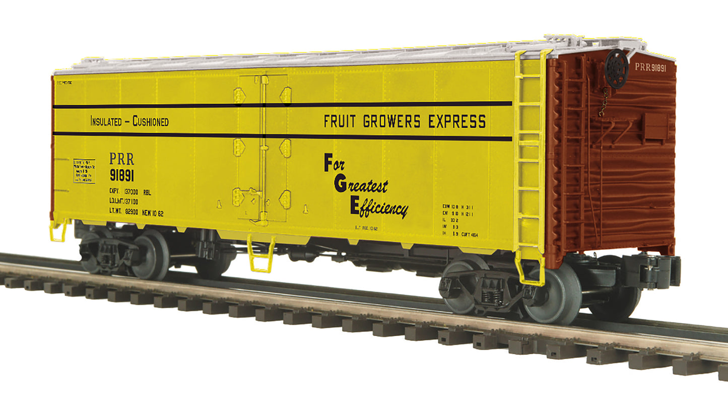 MTH 20-94582 O Pennsylvania 40’ Steel Sided Reefer Car