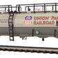 MTH 20-96205 O Gauge Union Pacific 20K Gallon 4-Compartment Tank Car #100095