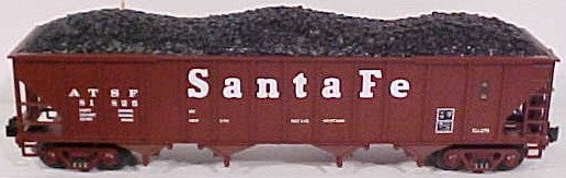 MTH 20-97058 O Gauge Santa Fe Premier 4-Bay Hopper Car Set (Set of 6) LN/Box
