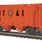 MTH 20-97265 O Gauge Detroit Toldeo & Ironton PS-2 Hopper Car #11120