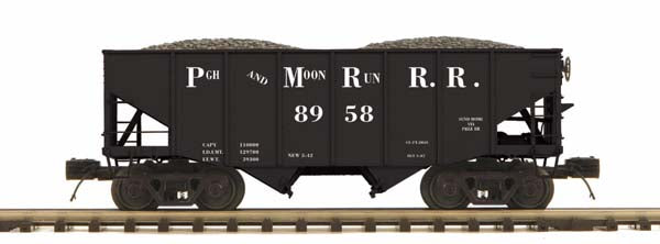 MTH 20-97273 O Pgh and Moon Run 2-Bay Fish Belly Hopper #8958