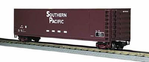 MTH 20-97504 O Gauge Southern Pacific Wood Chip Hopper With Load LN/Box