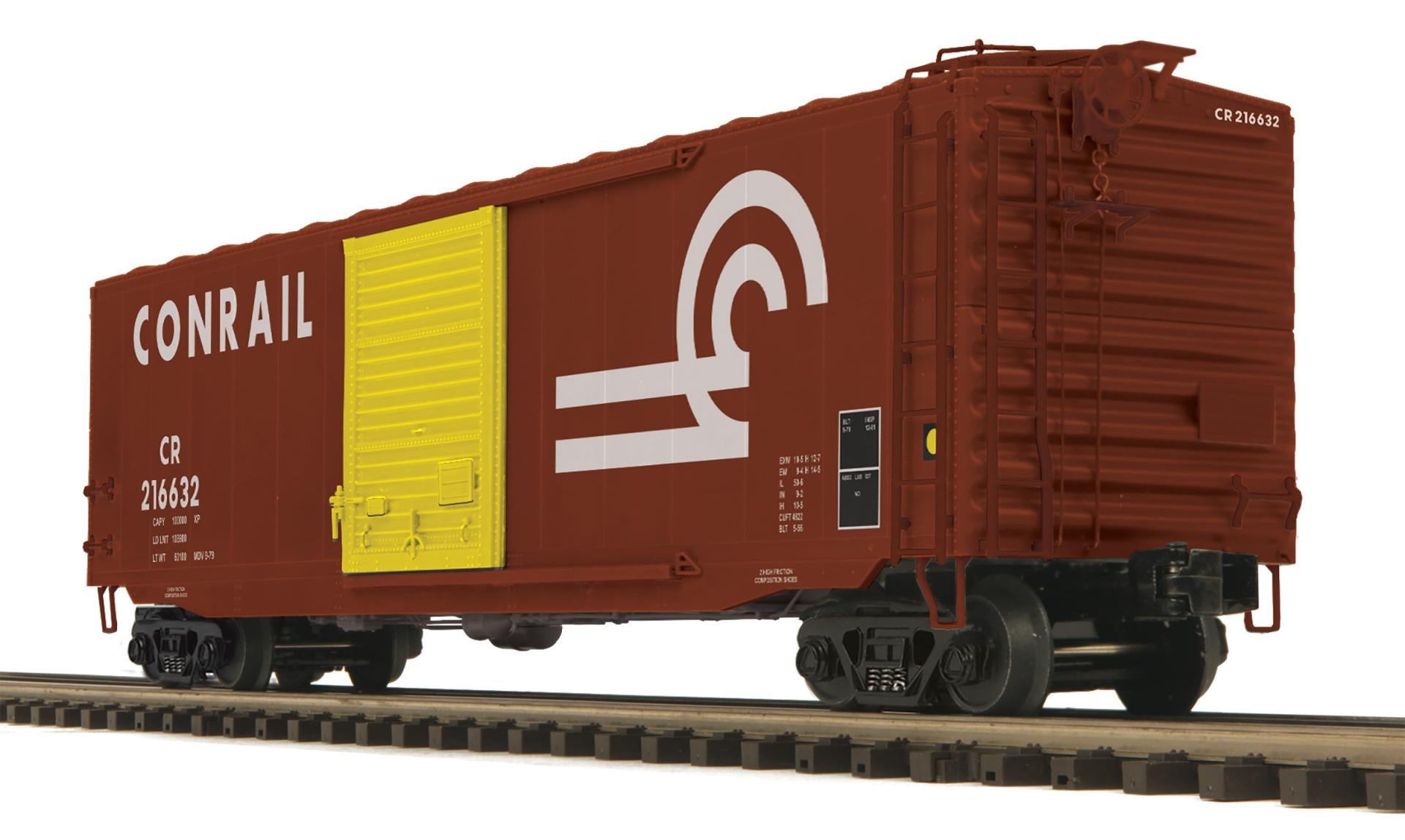 MTH 20-99433 O Conrail Premier 50’ Ps-1 Box Car with Youngstown Standard Door