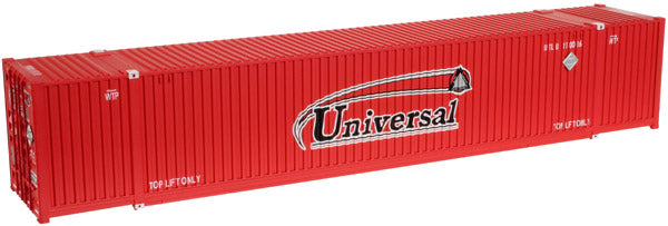 Atlas 20001942 HO Universal 53' CIMC Containers Set #2 (Pack of 3)