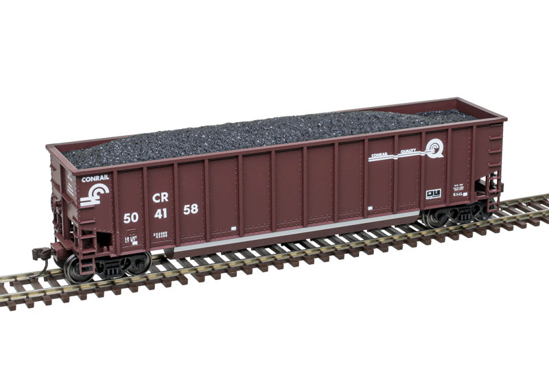 Atlas 20007714 HO Conrail Trainman Aluminum Coal Gondola #504250