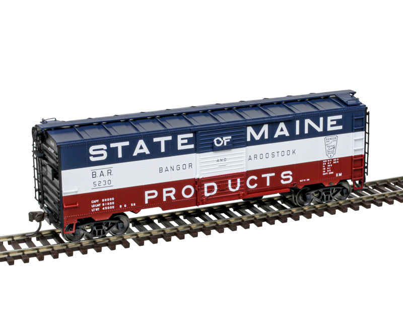 Atlas 20007762 HO Bangor & Aroostook 1932 ARA Box Car #5369