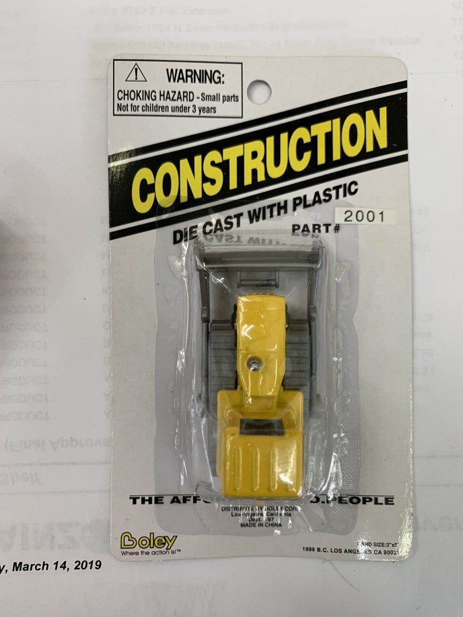Boley 2001 Diecast Bulldozer