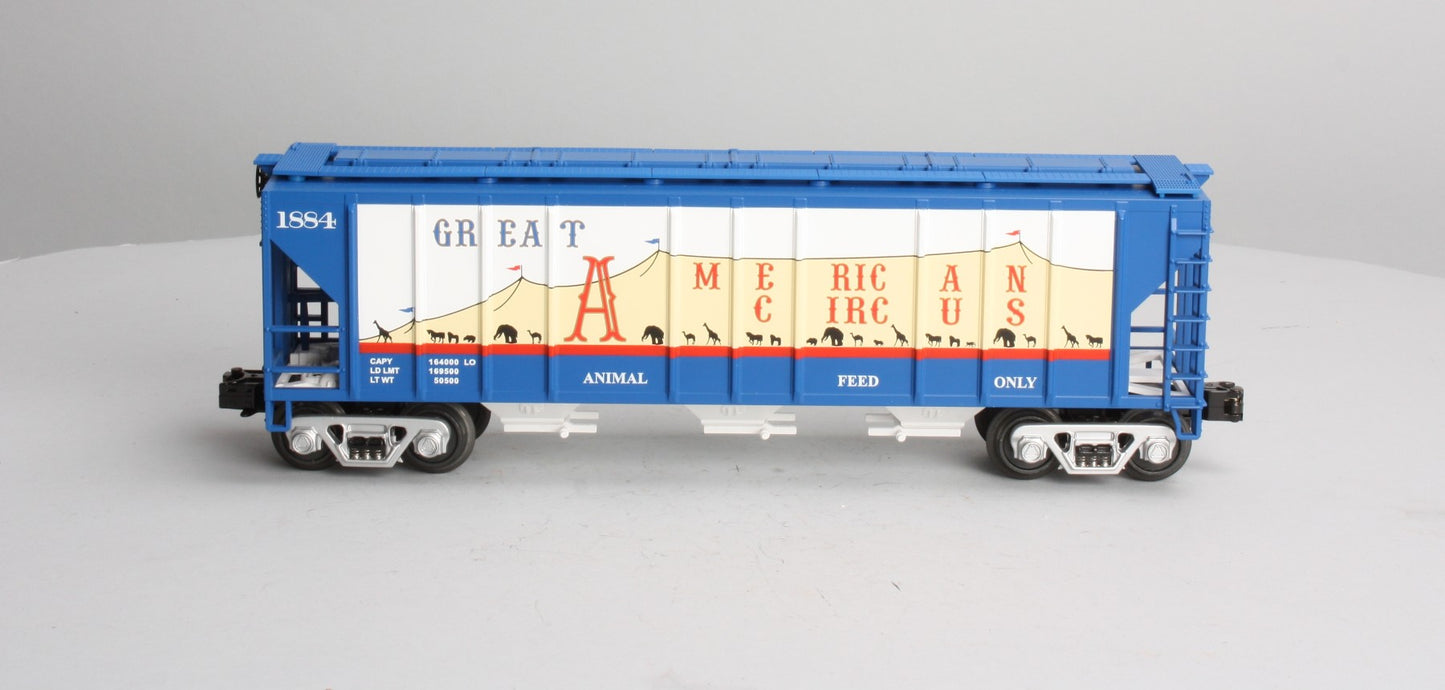 MTH 30-75137 Great American Circus PS-2 Discharge Hopper Car NIB