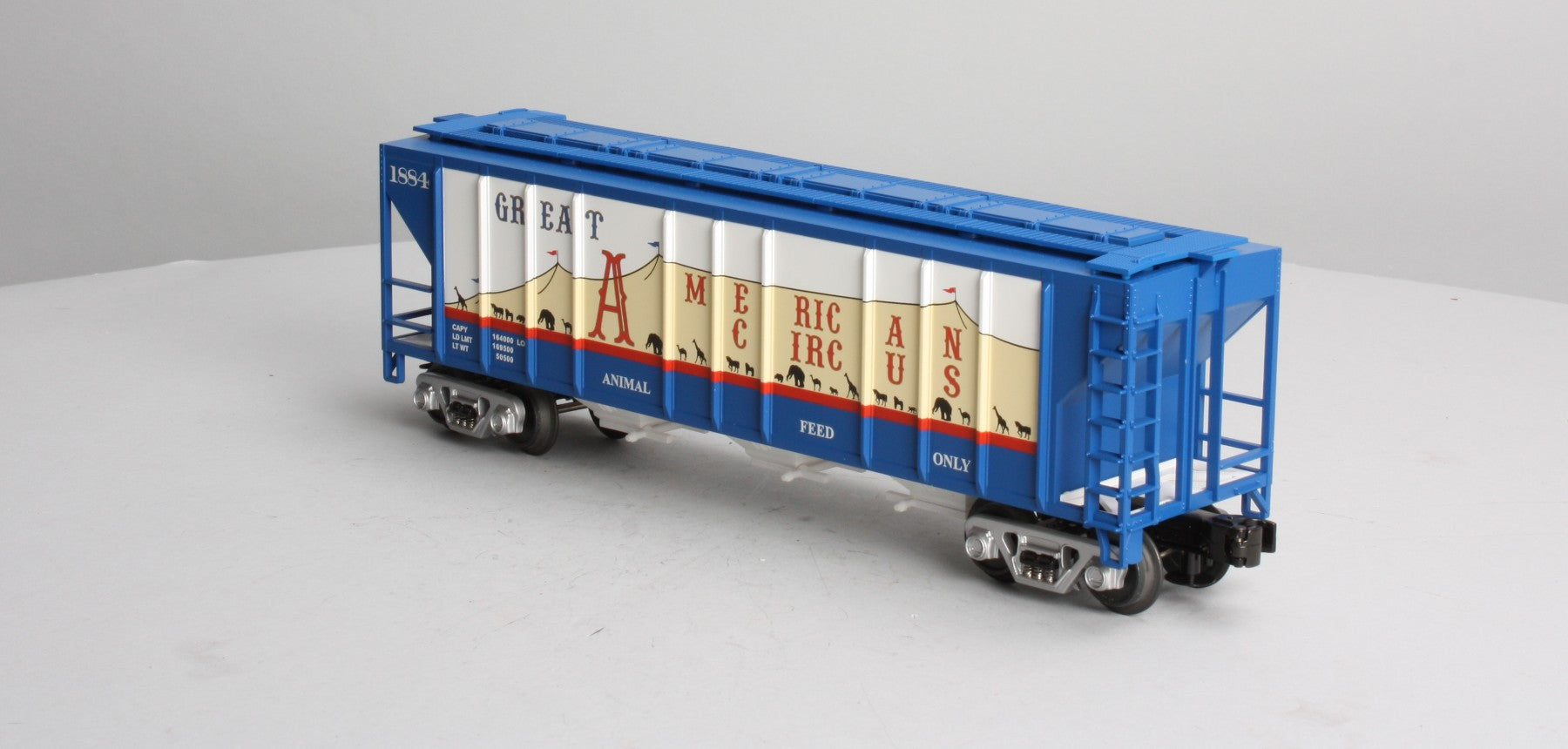 MTH 30-75137 Great American Circus PS-2 Discharge Hopper Car NIB
