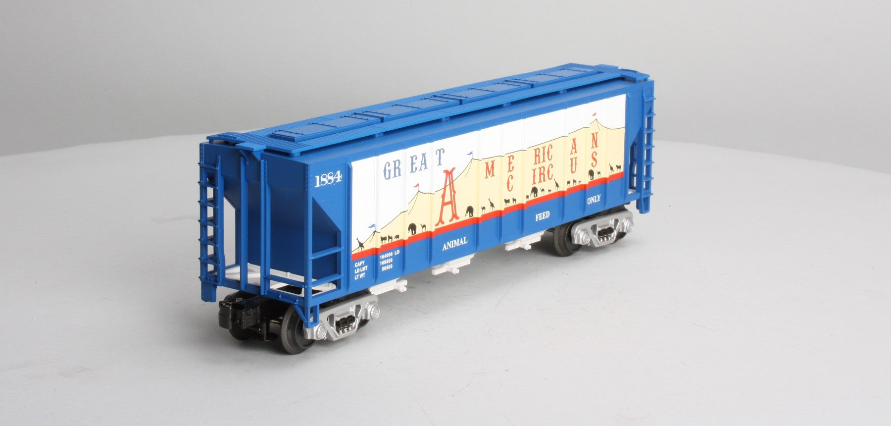 MTH 30-75137 Great American Circus PS-2 Discharge Hopper Car NIB