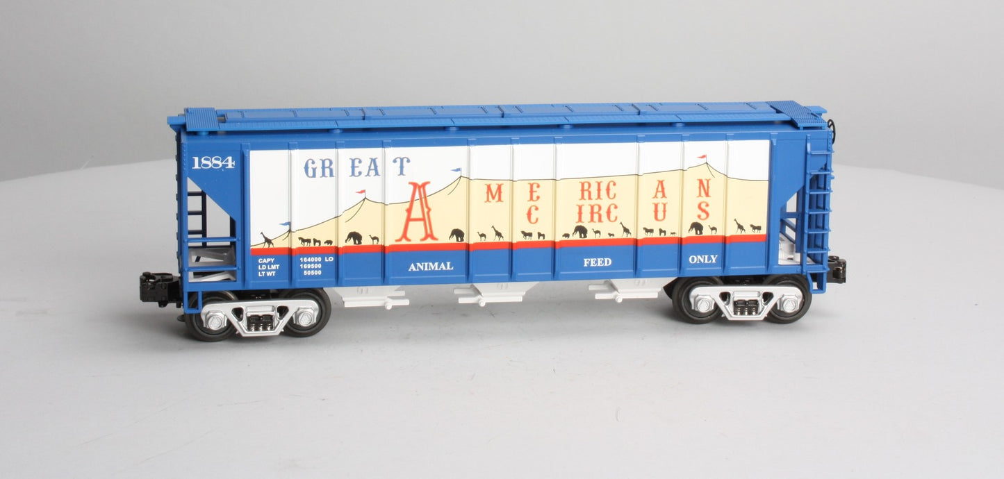 MTH 30-75137 Great American Circus PS-2 Discharge Hopper Car NIB