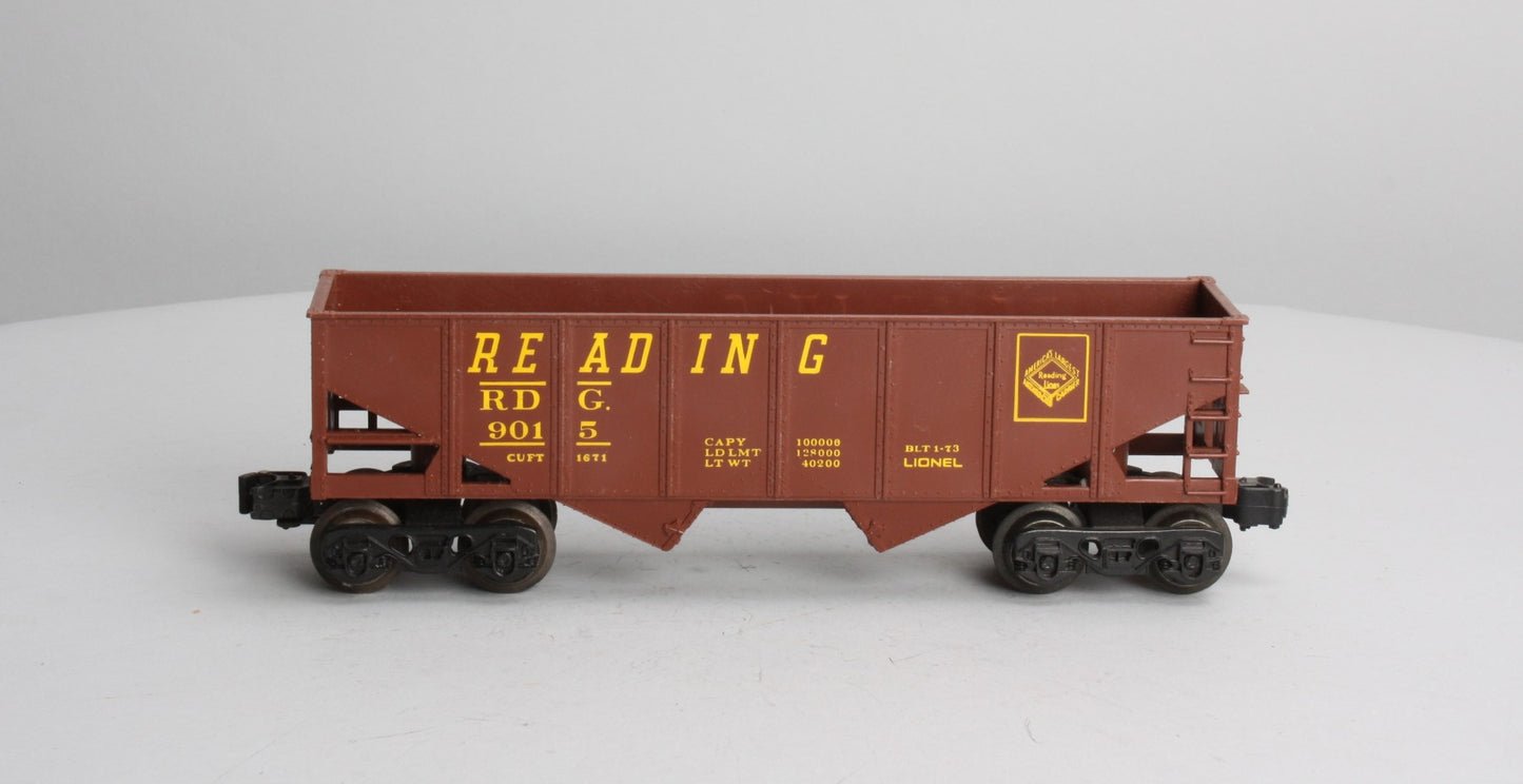 Lionel 6-9015 O Gauge Reading 2-Bay Hopper NIB
