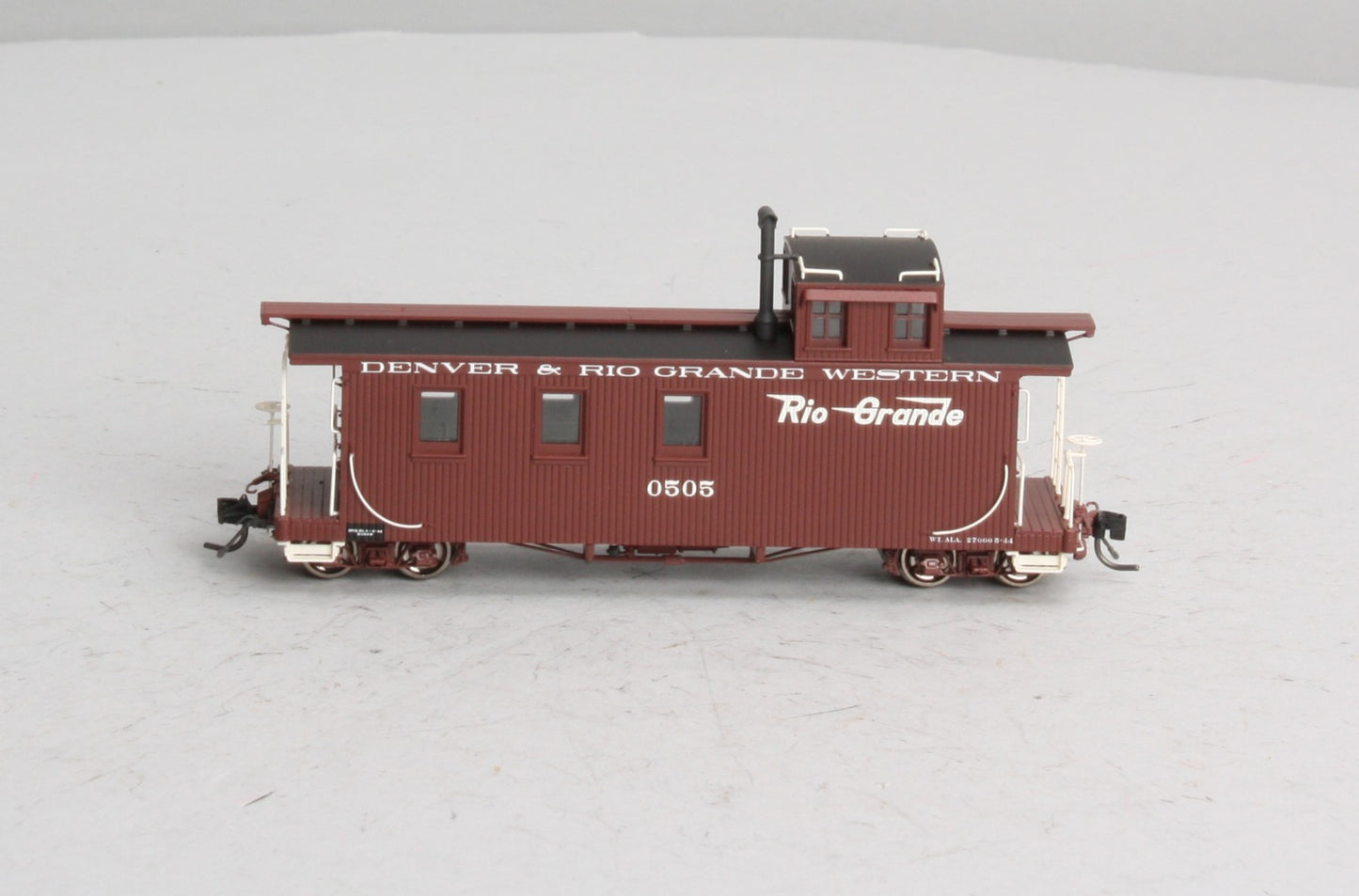 Blackstone Models 340952 HOn3 Denver Rio Grande & Western Long Caboose #0505