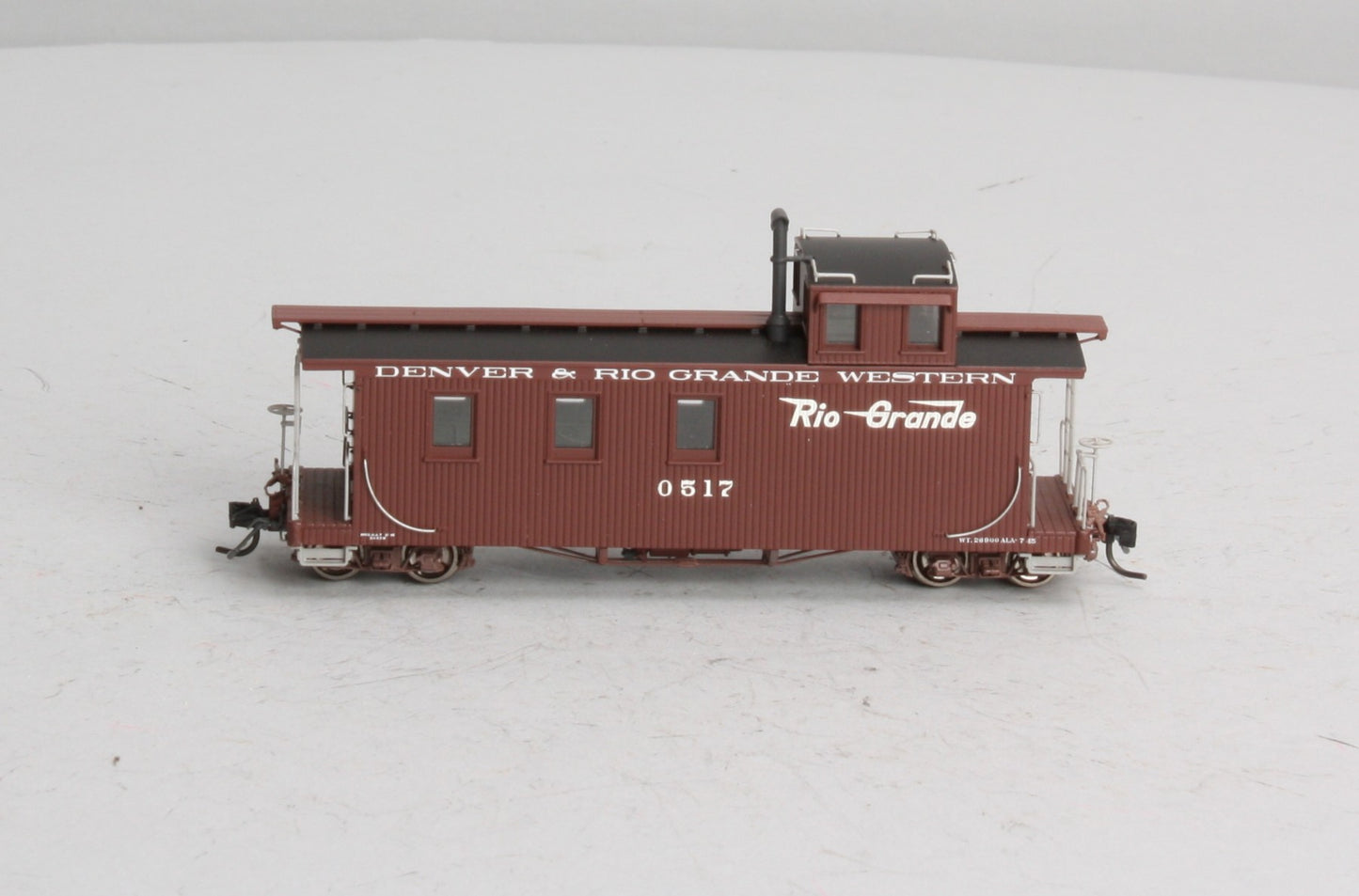 Blackstone Models B340954W HOn3 Denver Rio Grande & Western Long Caboose #0517 LN/Box