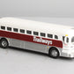 MTH 30-50011 1:48 Scale RailKing Trailways Lines Die-Cast Bus # 974
