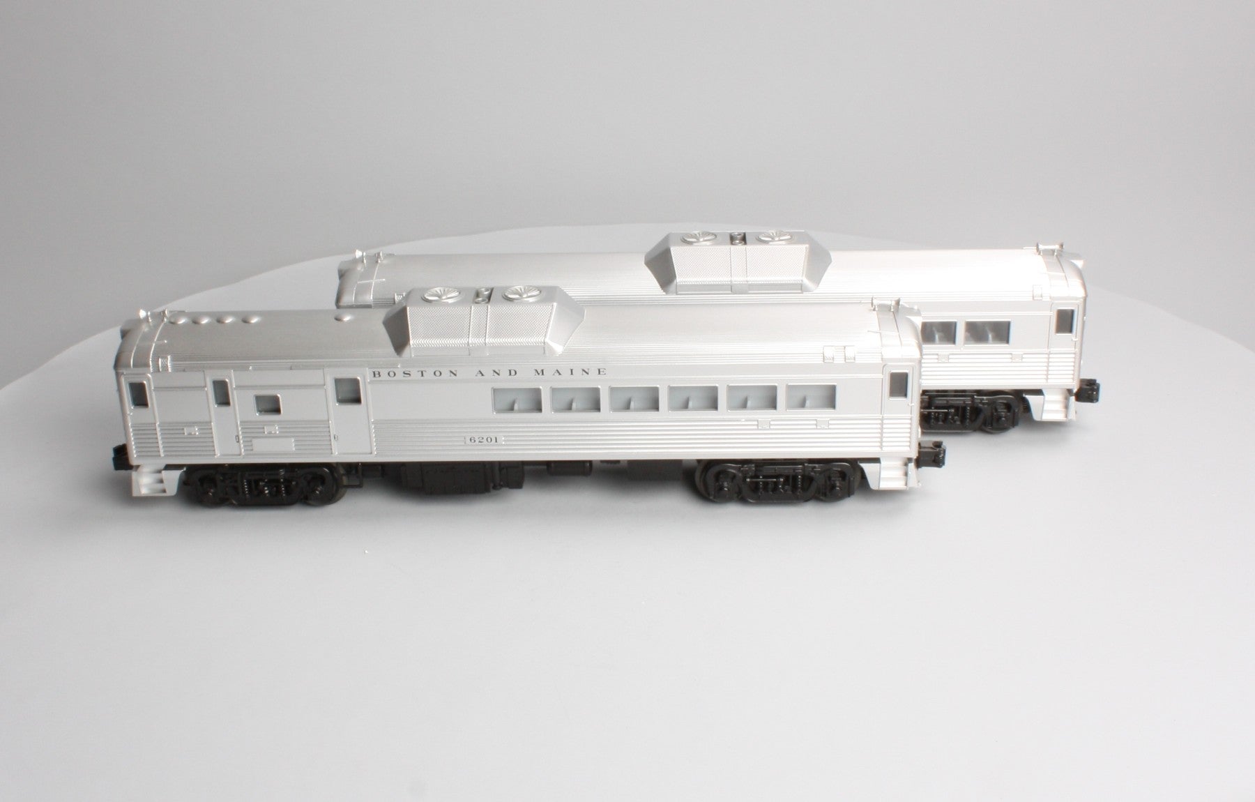 MTH 30-2388-1 Boston & Maine RDC Budd Car Set #6201/6117 w/Proto-Sound 2.0 LN/Box