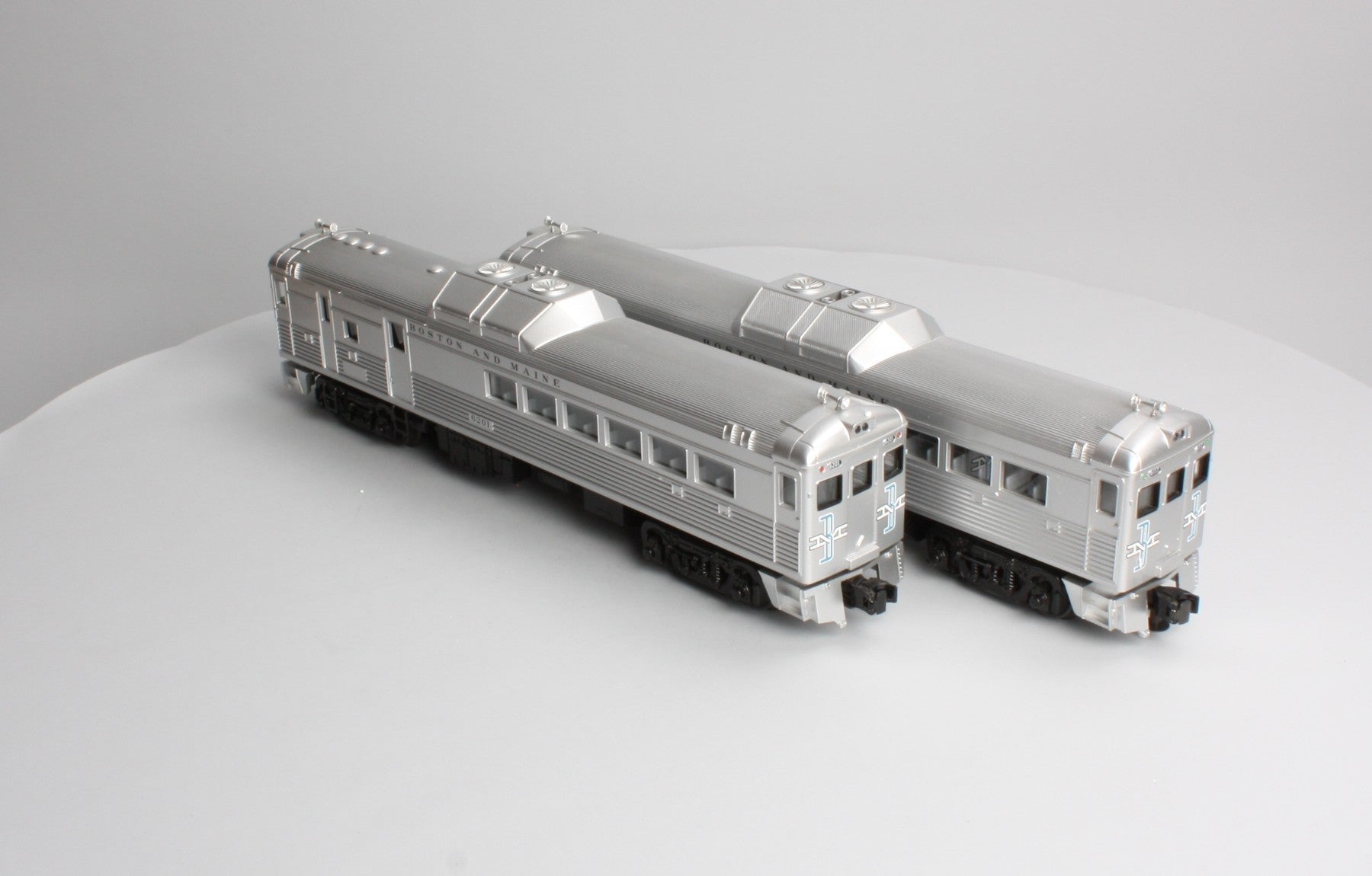 MTH 30-2388-1 Boston & Maine RDC Budd Car Set #6201/6117 w/Proto-Sound 2.0 LN/Box