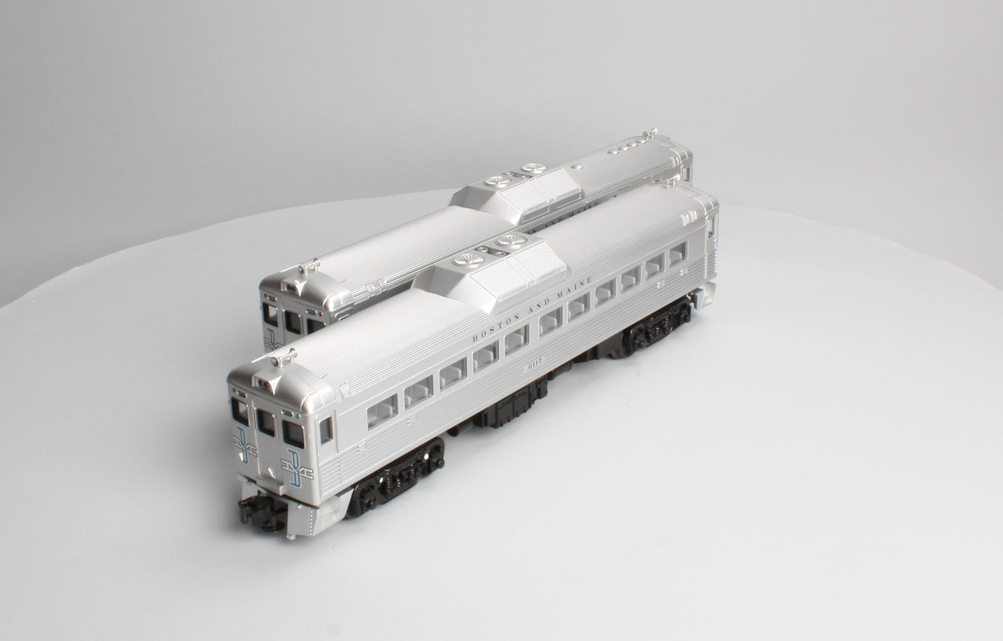MTH 30-2388-1 Boston & Maine RDC Budd Car Set #6201/6117 w/Proto-Sound 2.0 LN/Box