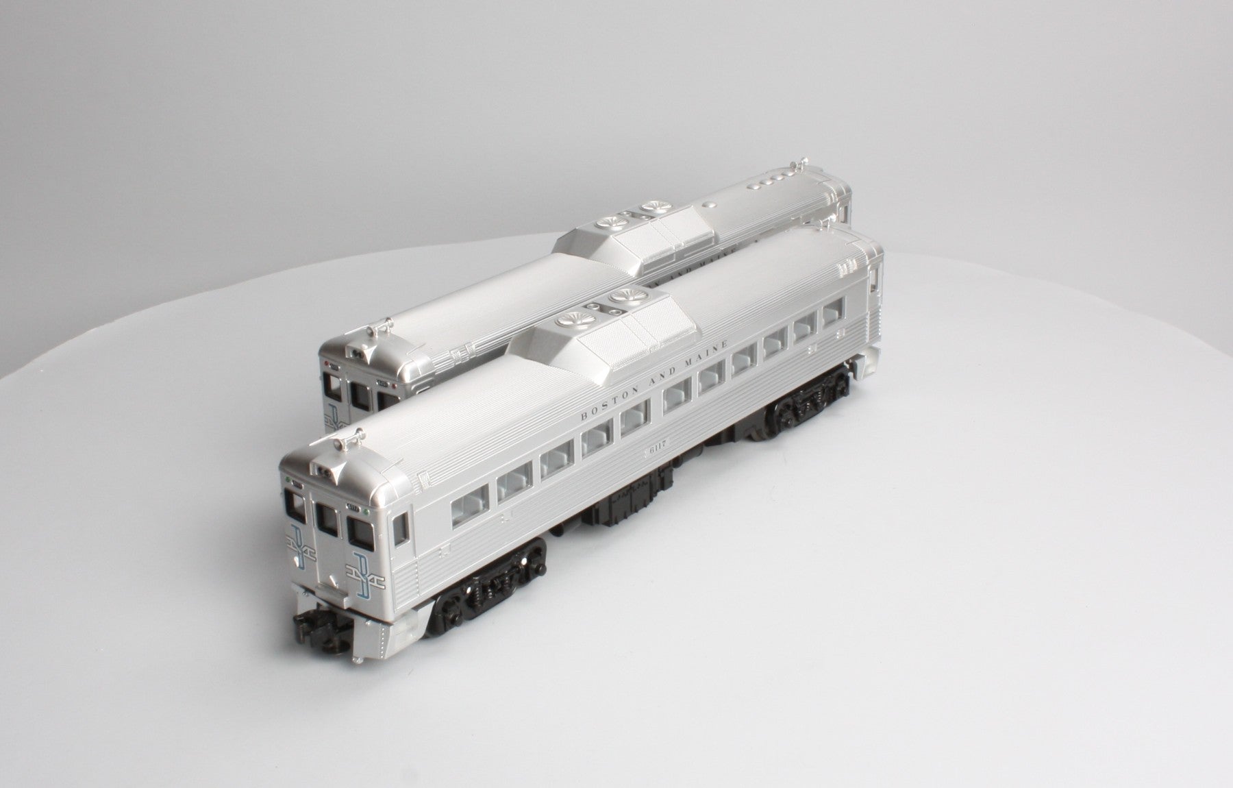 MTH 30-2388-1 Boston & Maine RDC Budd Car Set #6201/6117 w/Proto-Sound 2.0 LN/Box