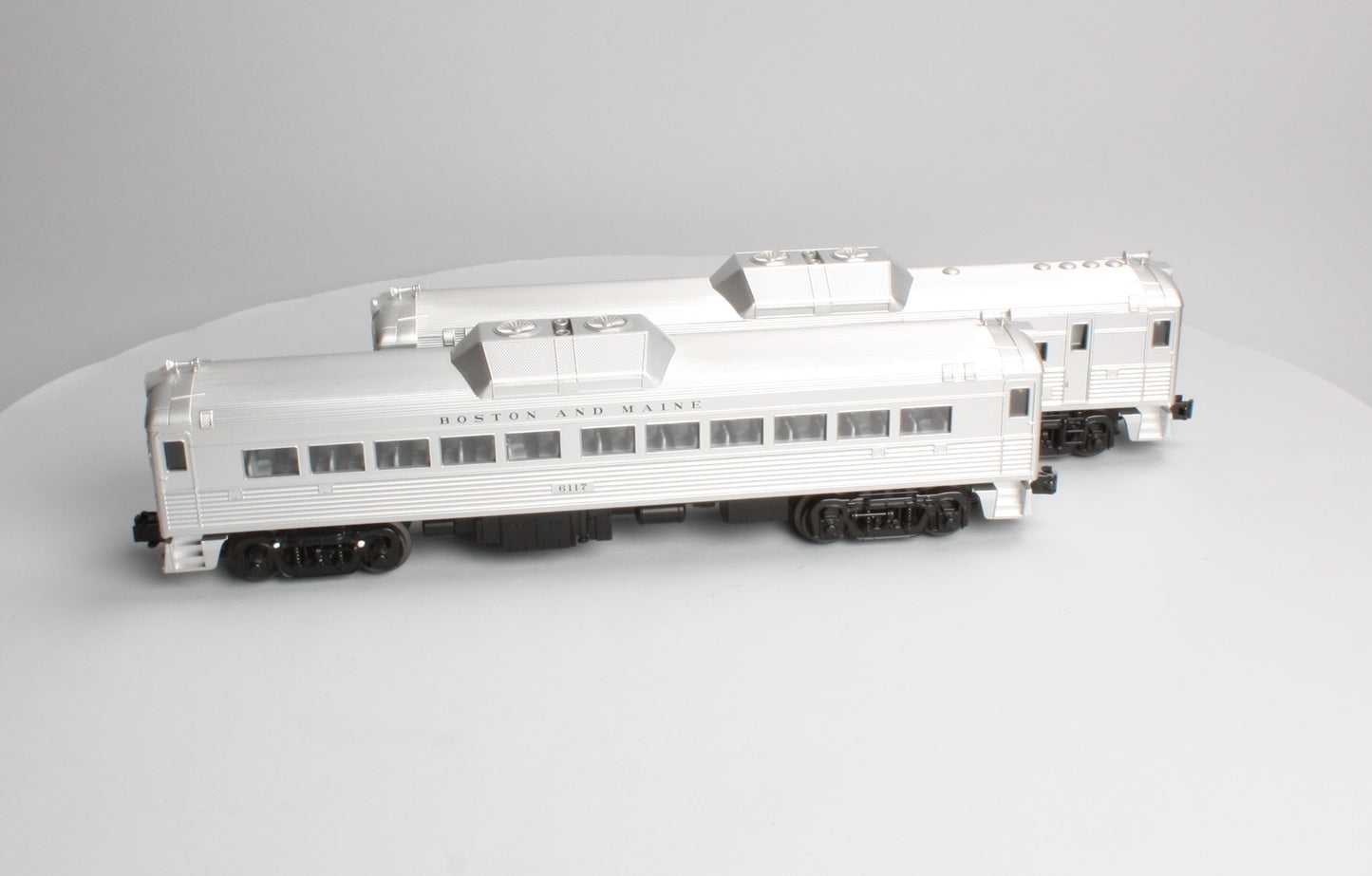 MTH 30-2388-1 Boston & Maine RDC Budd Car Set #6201/6117 w/Proto-Sound 2.0 LN/Box
