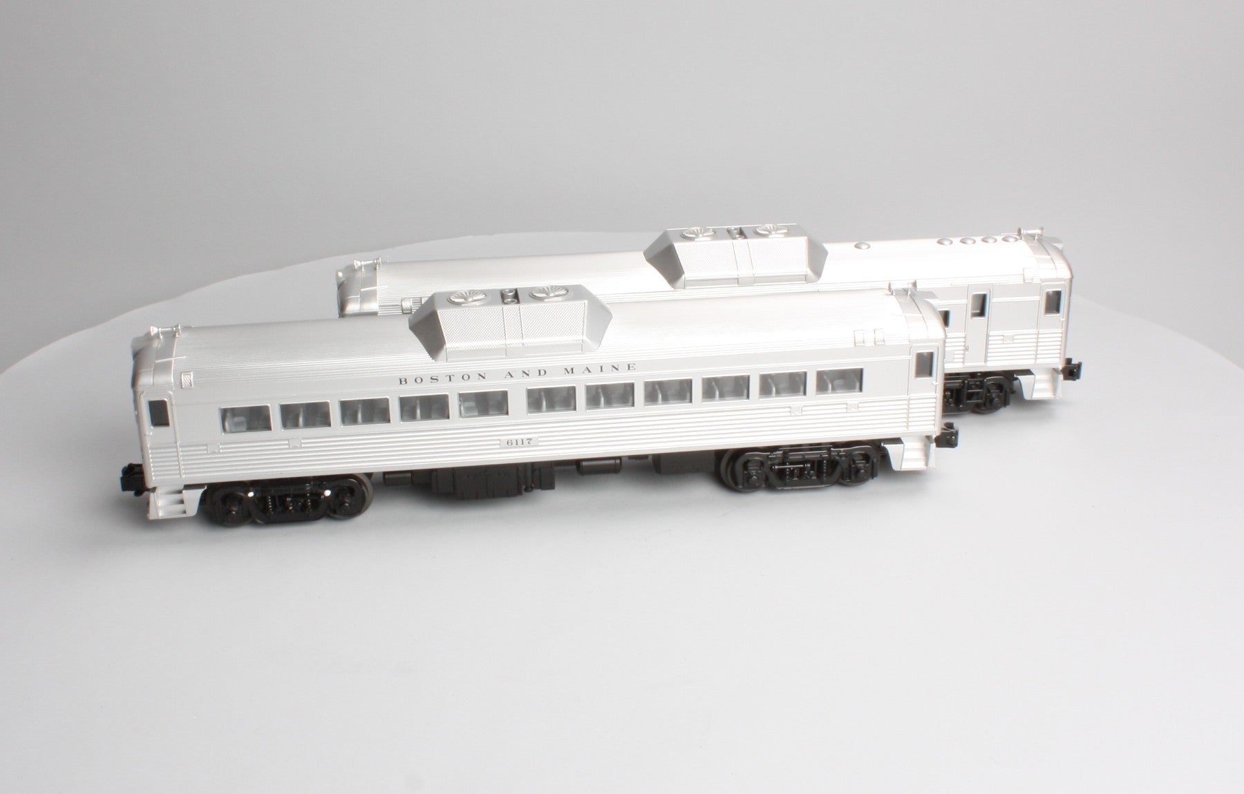 MTH 30-2388-1 Boston & Maine RDC Budd Car Set #6201/6117 w/Proto-Sound 2.0 LN/Box
