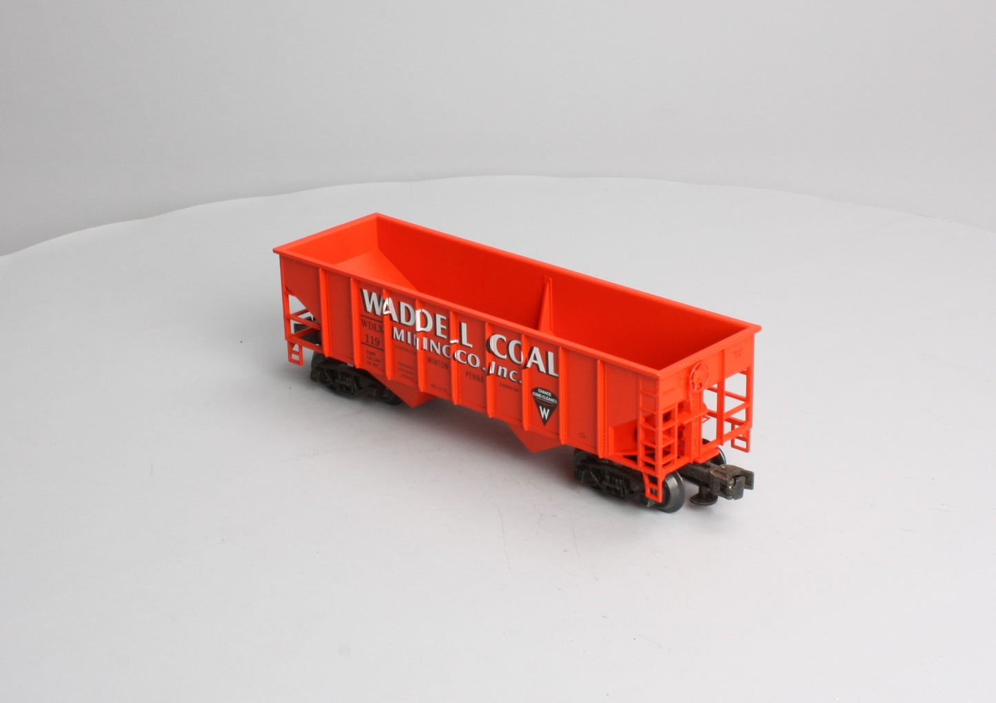Weaver U1151LD Waddell Coal Mining Co. 2-Bay Ribbed Coal Car LN/Box