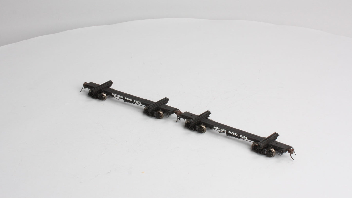 Rivarossi R2293 HO Northern Pacific Log Car Set LN/Box