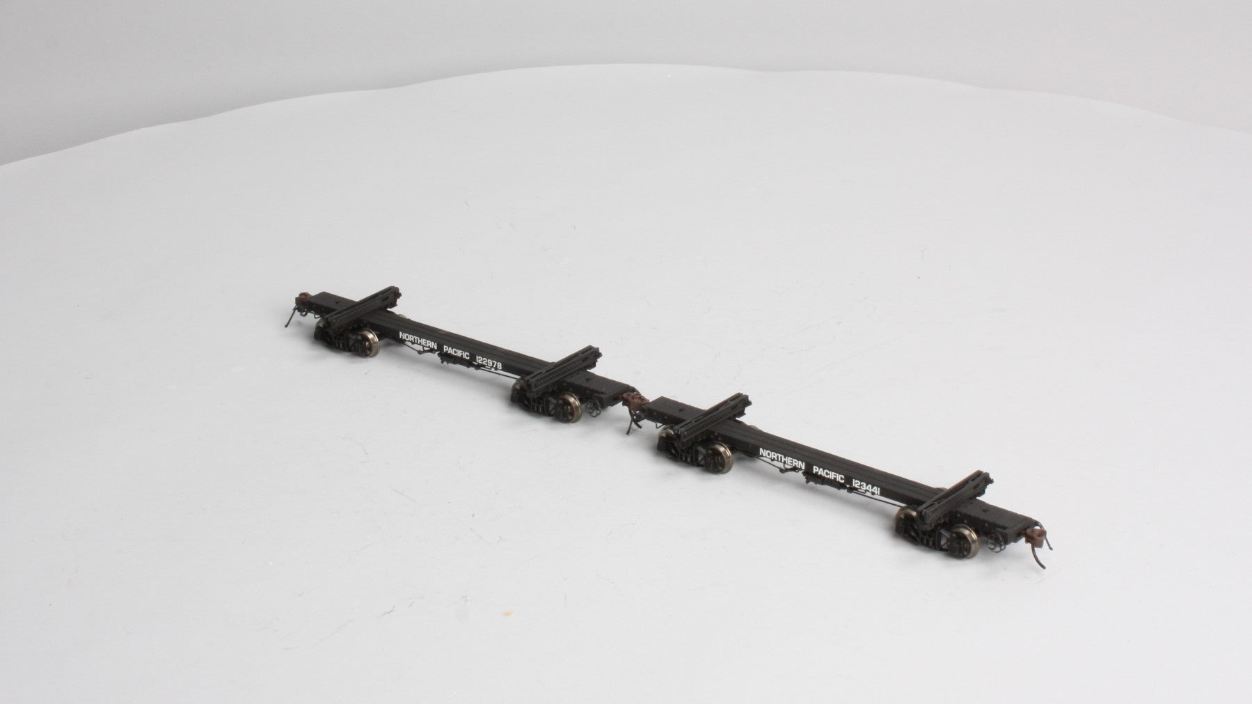 Rivarossi R2293 HO Northern Pacific Log Car Set LN/Box