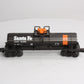 Lionel 6-26190 O Gauge Santa Fe Single Dome Tank Car #101254 LN/Box
