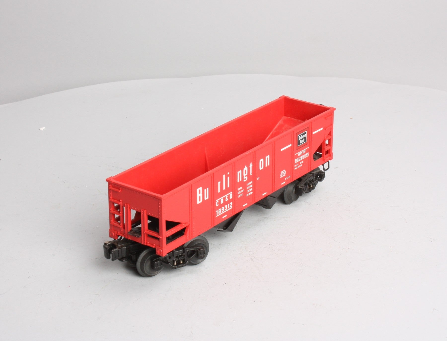 Lionel 6-26779 O Gauge Burlington Operating Hopper #189312 EX/Box
