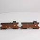 Walthers 932-27566 HO Scale New York Central 30' 4-Window Caboose 2-Pack