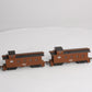 Walthers 932-27566 HO Scale New York Central 30' 4-Window Caboose 2-Pack