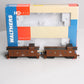 Walthers 932-27566 HO Scale New York Central 30' 4-Window Caboose 2-Pack