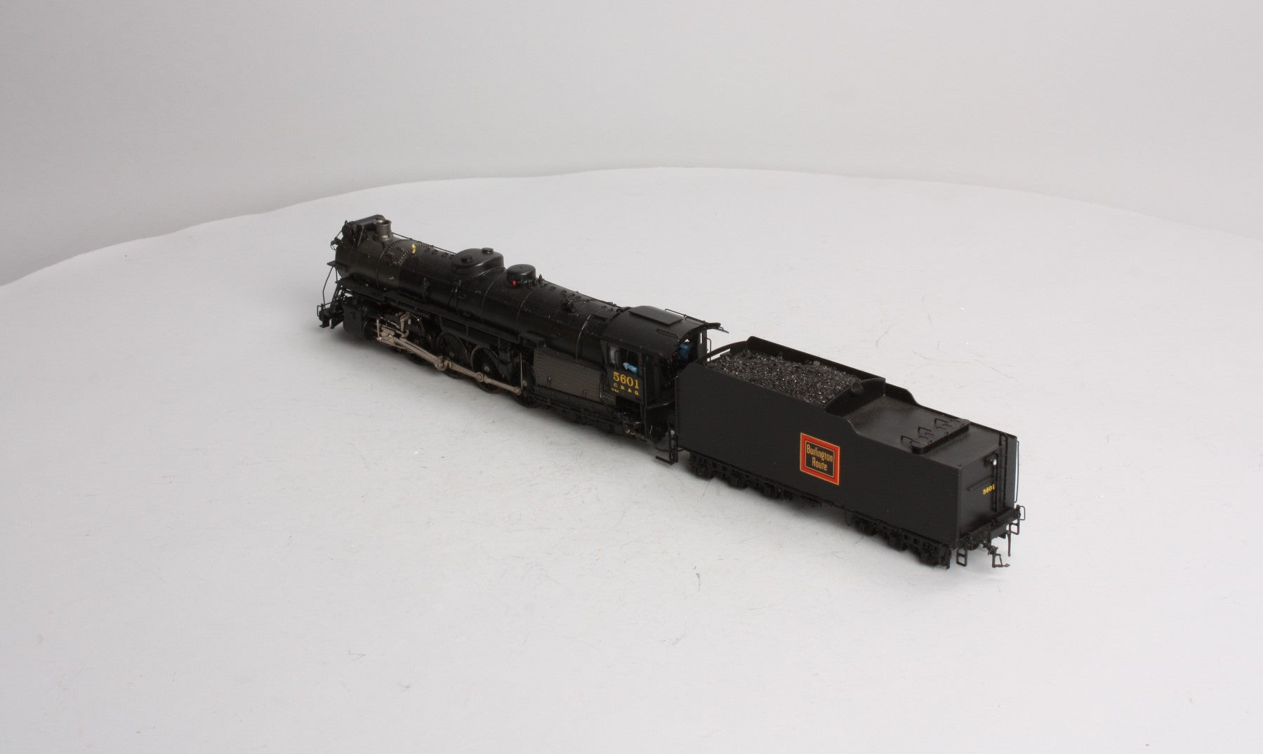 Oriental Limited 2024 HO Brass CB&Q O-5 4-8-4 Steam Locomotive & Tender - FP LN/Box