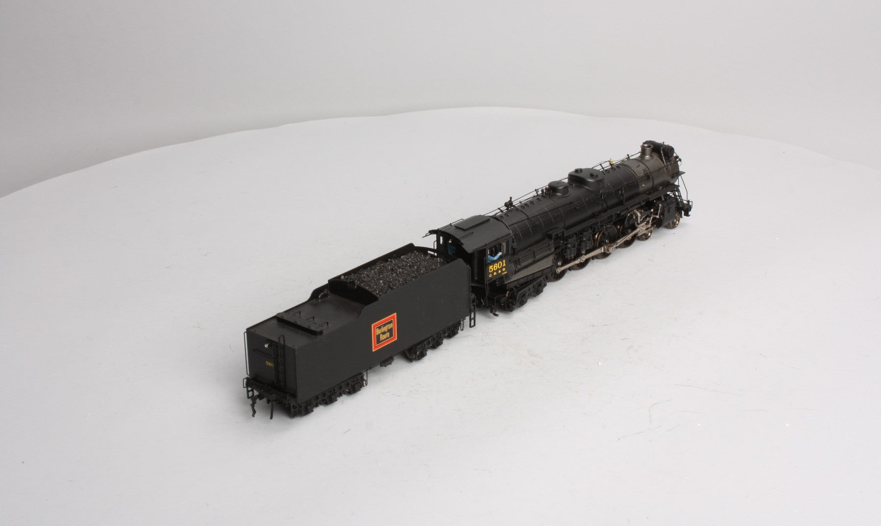 Oriental Limited 2024 HO Brass CB&Q O-5 4-8-4 Steam Locomotive & Tender - FP LN/Box