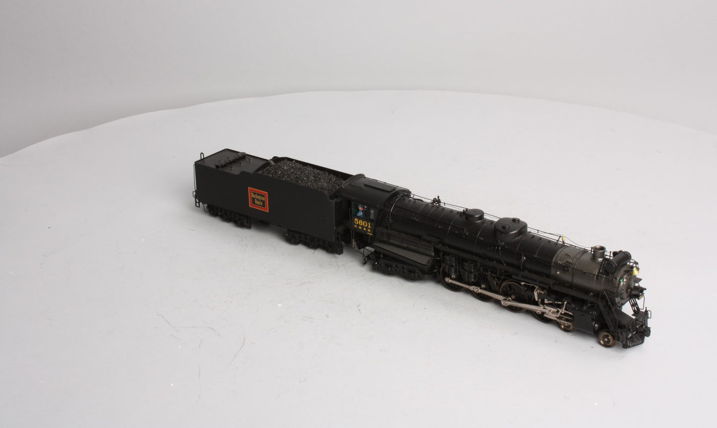 Oriental Limited 2024 HO Brass CB&Q O-5 4-8-4 Steam Locomotive & Tender - FP LN/Box