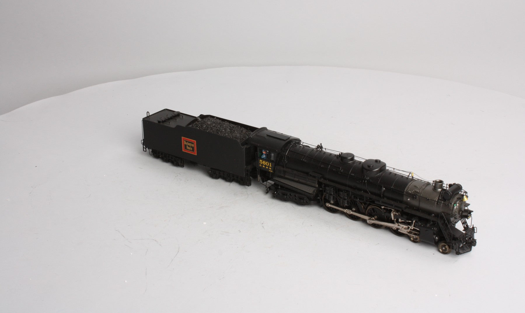 Oriental Limited 2024 HO Brass CB&Q O-5 4-8-4 Steam Locomotive & Tender - FP LN/Box