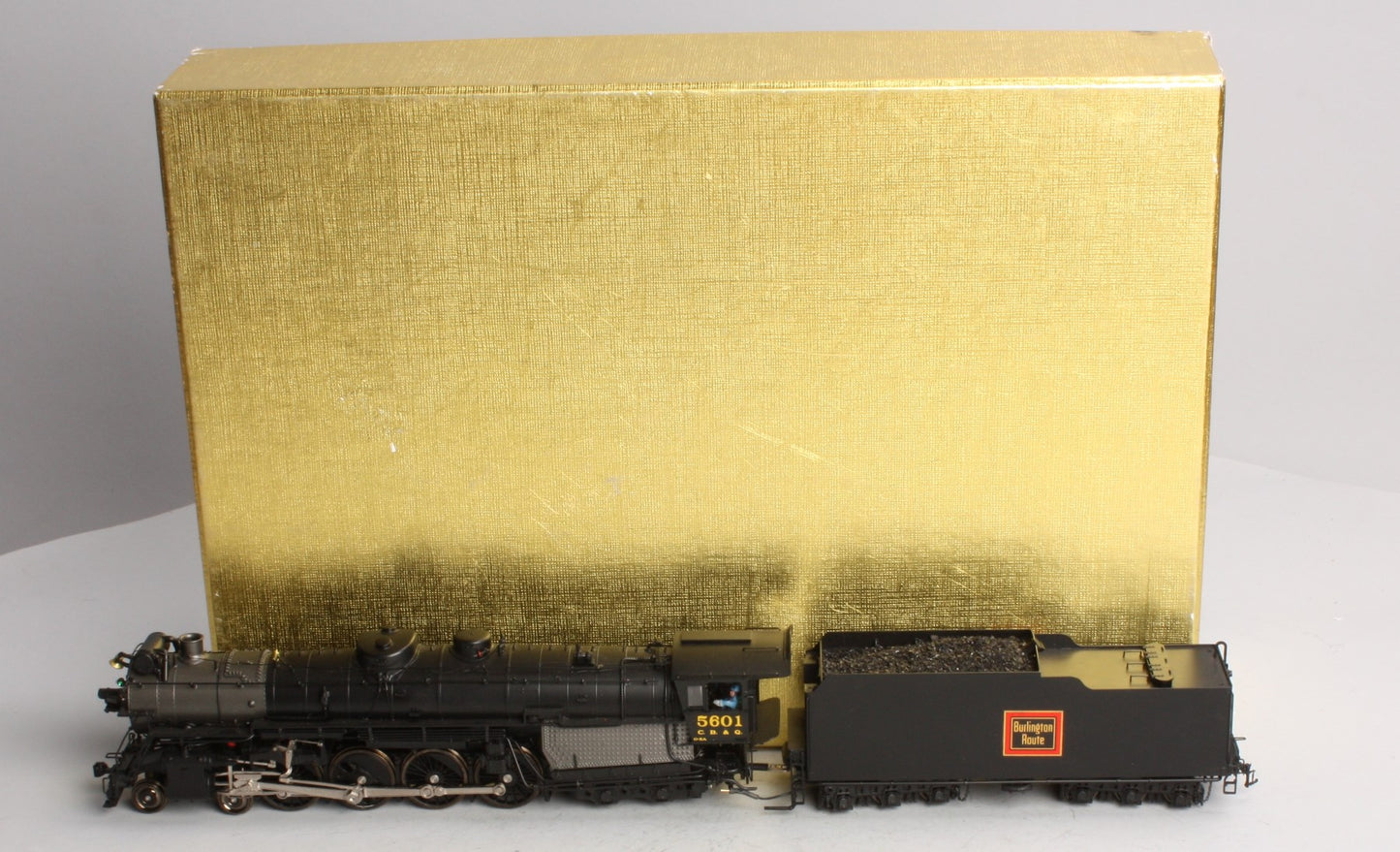 Oriental Limited 2024 HO Brass CB&Q O-5 4-8-4 Steam Locomotive & Tender - FP LN/Box