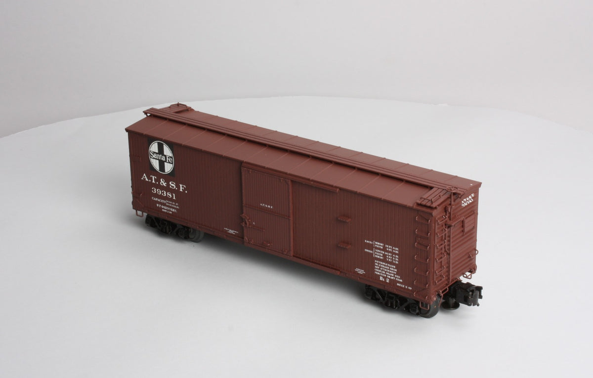 Atlas 8305-3 O Gauge Santa Fe Double-Sheathed Boxcar #39381 (3-Rail) LN/Box