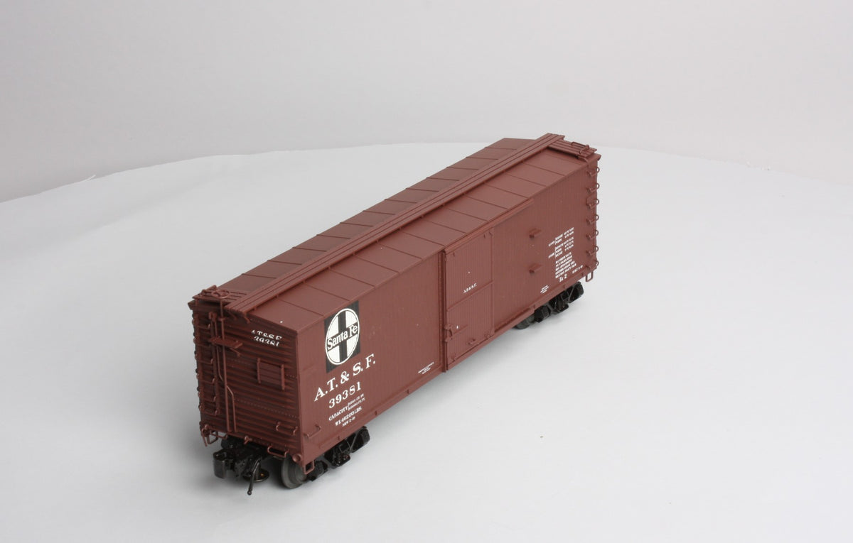 Atlas 8305-3 O Gauge Santa Fe Double-Sheathed Boxcar #39381 (3-Rail) LN/Box