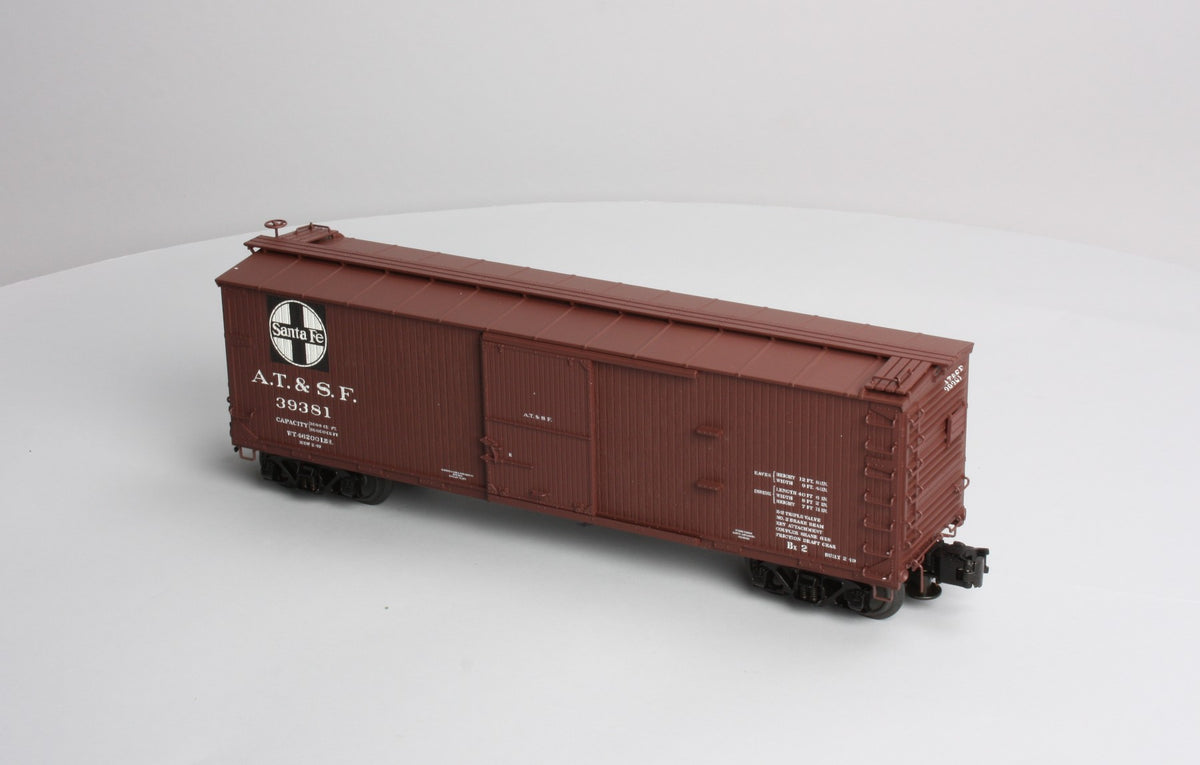 Atlas 8305-3 O Gauge Santa Fe Double-Sheathed Boxcar #39381 (3-Rail) LN/Box