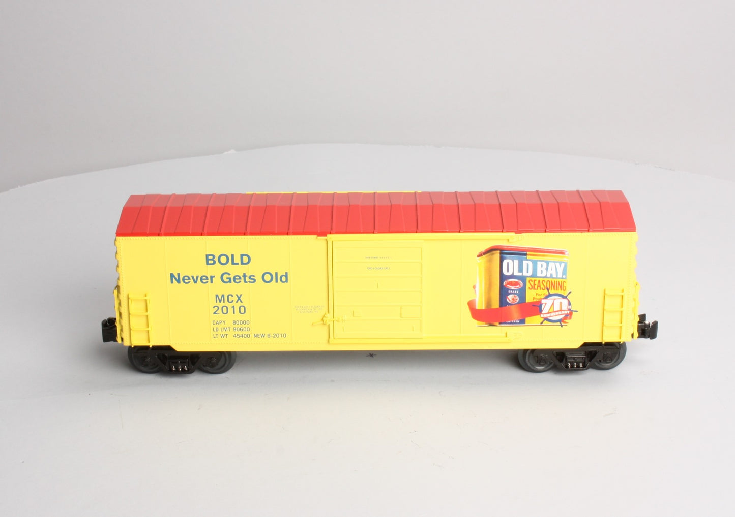 Lionel K-Line 6-22609 2010 National TCA Old Bay Seasoning Convention Car LN/Box