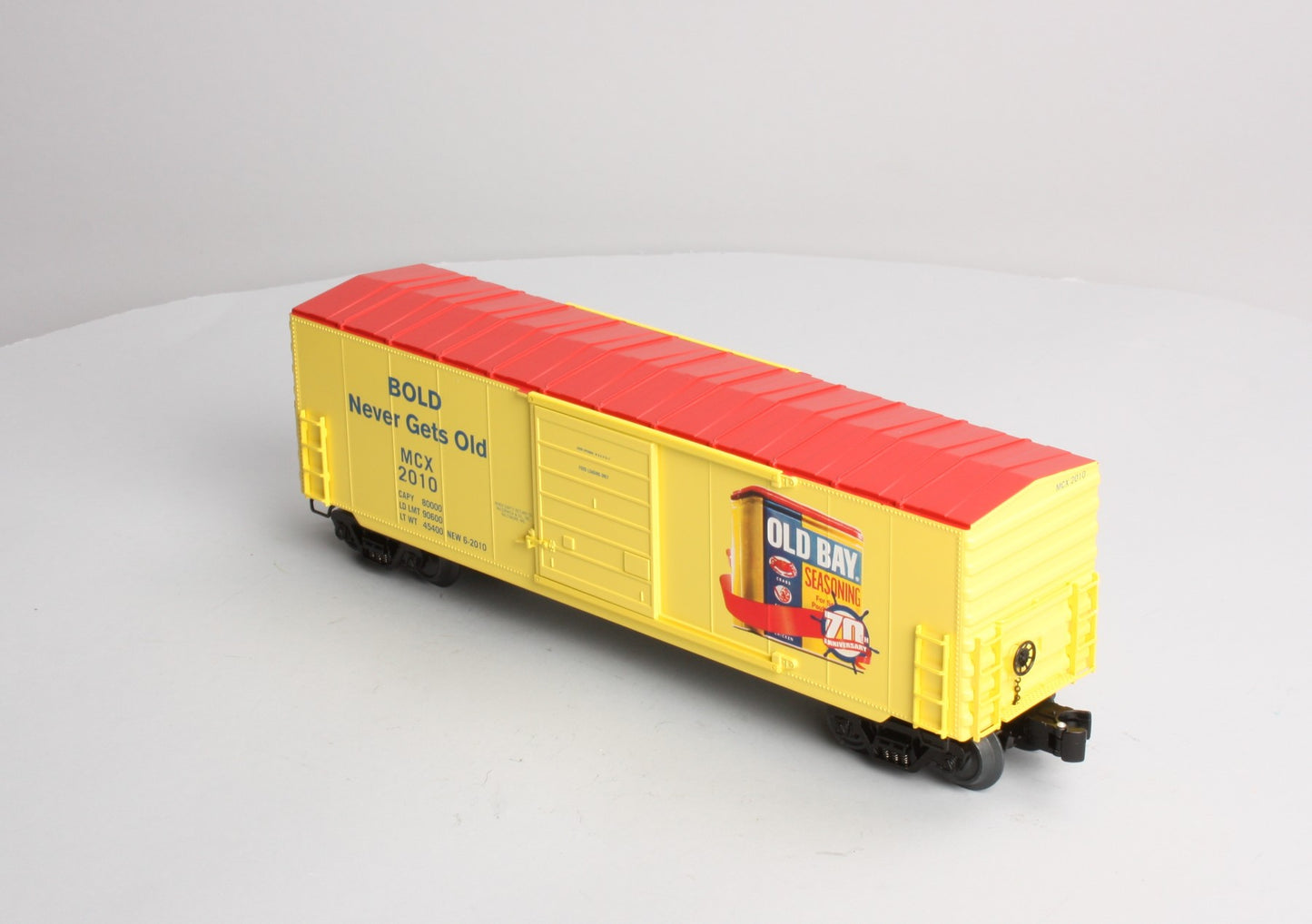 Lionel K-Line 6-22609 2010 National TCA Old Bay Seasoning Convention Car LN/Box