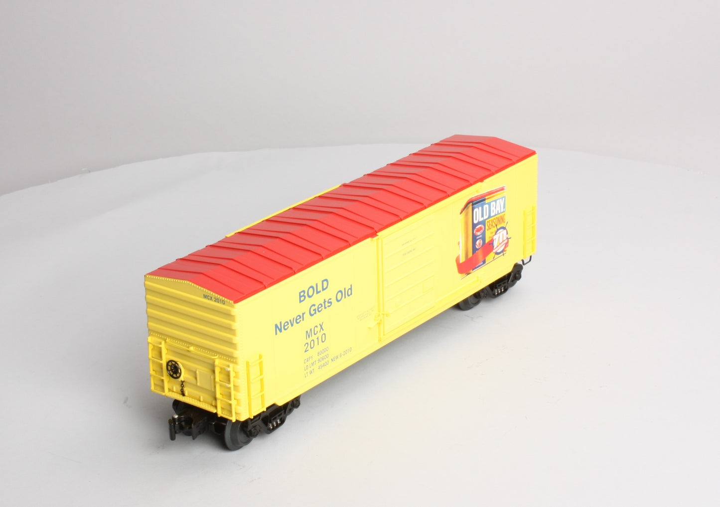 Lionel K-Line 6-22609 2010 National TCA Old Bay Seasoning Convention Car LN/Box