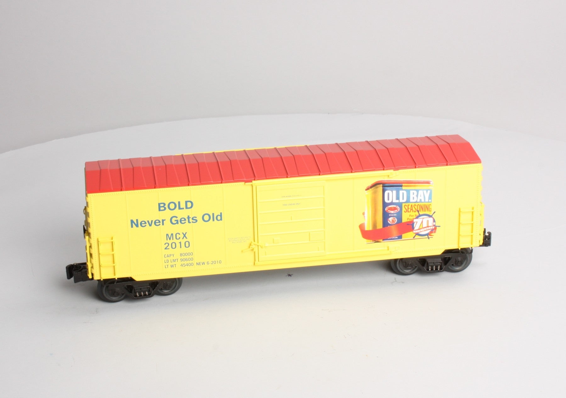 Lionel K-Line 6-22609 2010 National TCA Old Bay Seasoning Convention Car LN/Box