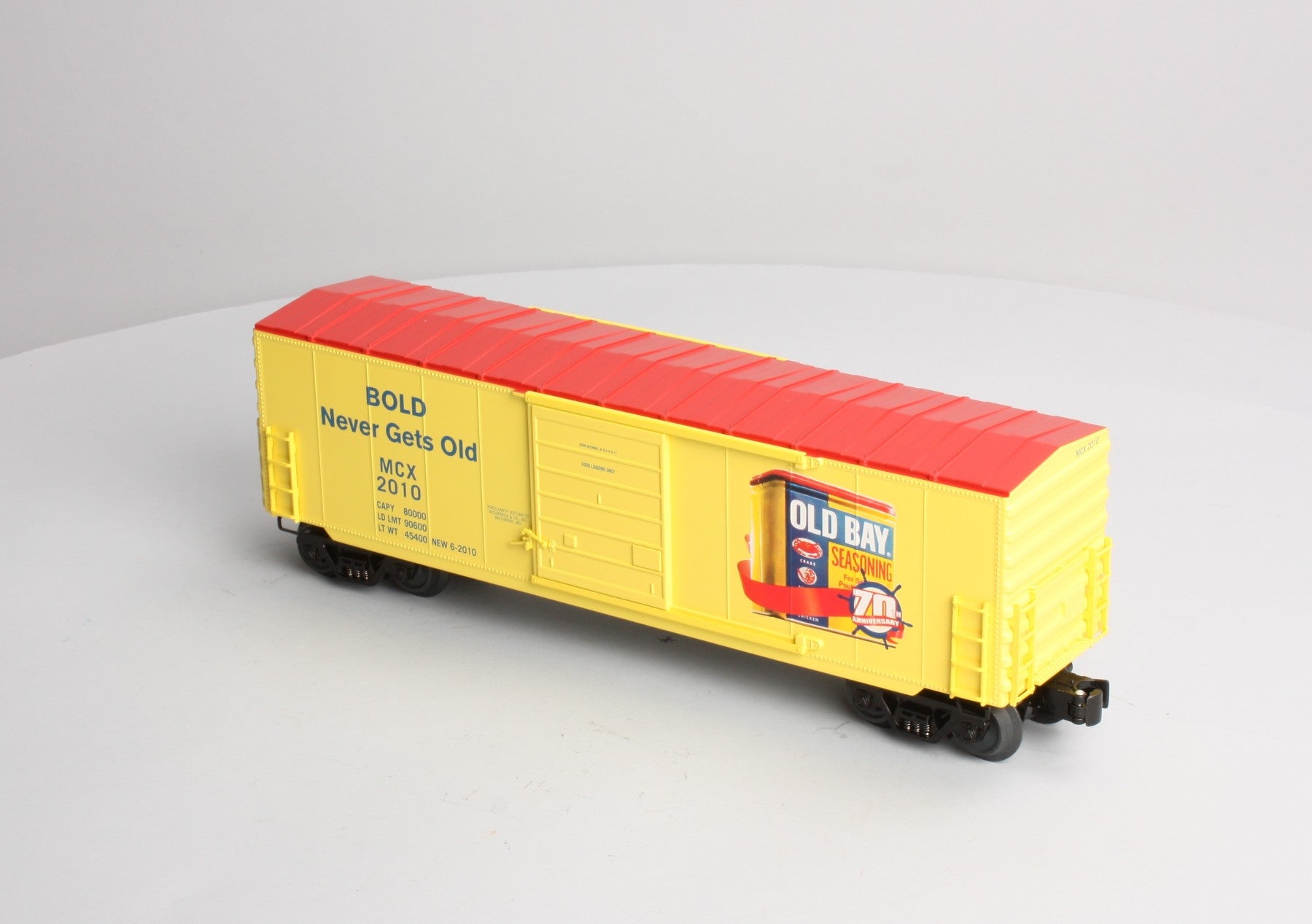 Lionel K-Line 6-22609 2010 National TCA Old Bay Seasoning Convention Car LN/Box