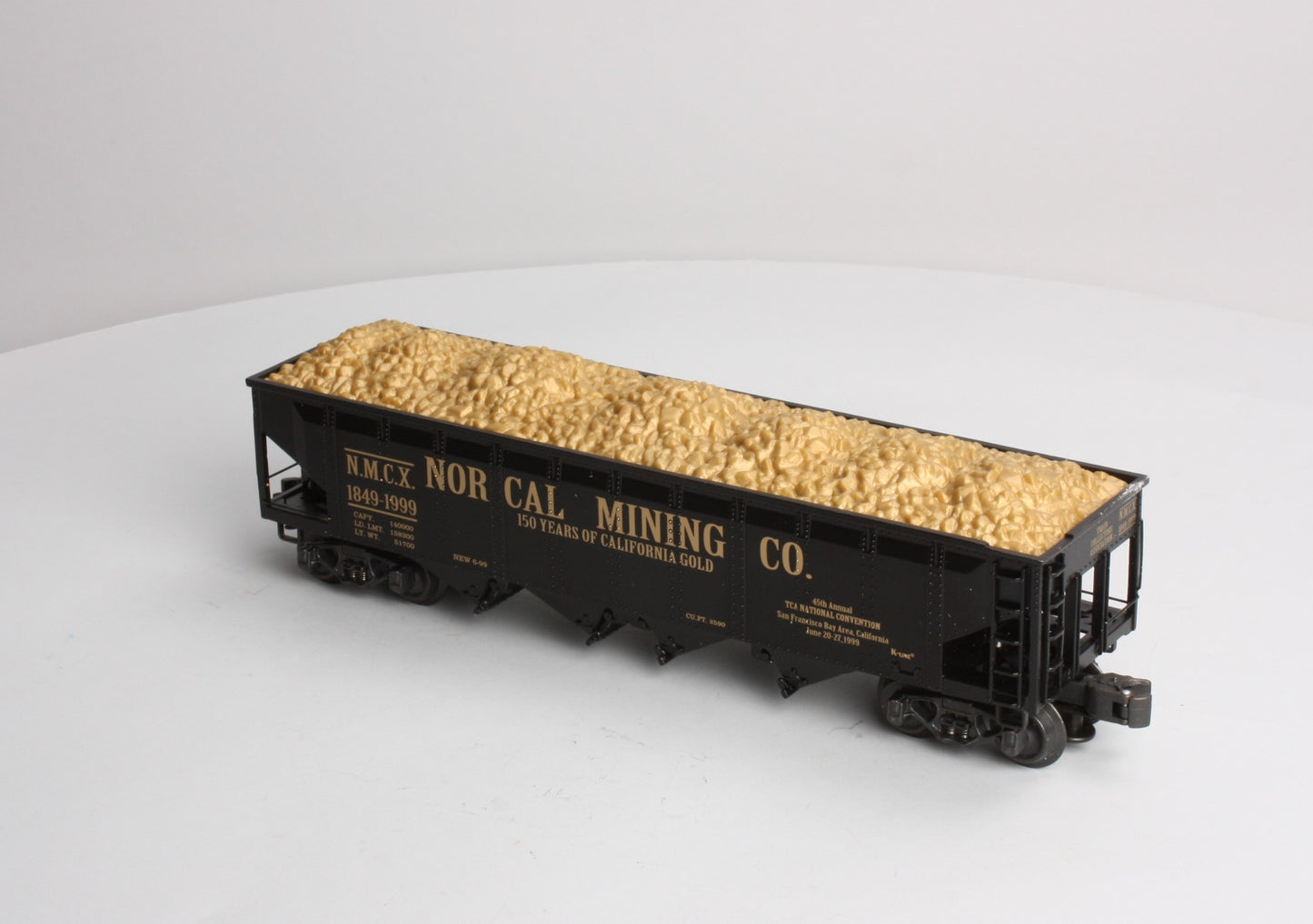 K-Line K623-9011 1999 NORCAL Mining Co. Diecast Hopper LN/Box