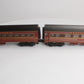 Lionel 6-39092 O27 Pennsylvania Railroad Streamline Passenger Cars (Set of 2) LN/Box