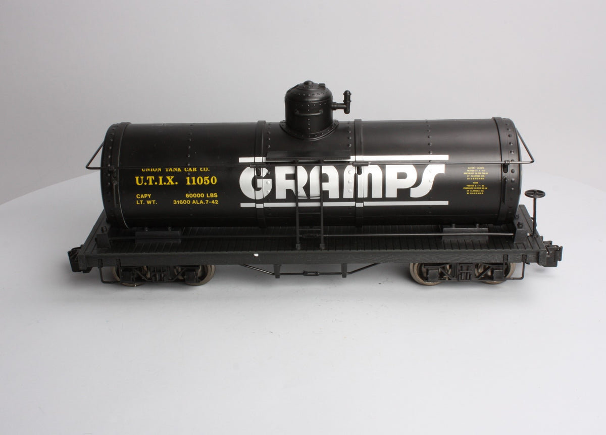 Bachmann 93445 G Gramps Single Dome Tank Car #11050 - Metal Wheels LN/Box